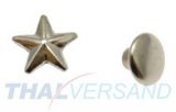 100er Pack Ziernieten Stern 8mm #61 Motivnieten Ledernieten