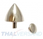 100er Pack Ziernieten Kegelnieten 11x9,5mm #33 Spike Nieten