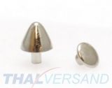 100er Pack Ziernieten Spike 8x7mm #17 Motivnieten Ledernieten