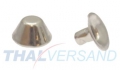 100er Pack Hohlnieten 12x7mm Kegelnieten Kegelniete Stumpf Spot