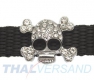 Strassmotiv - Skull - zum Aufschieben - 16mm - Strass Motiv #33