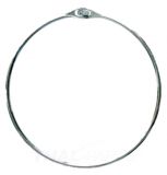 10er Pack Warenringe 90mm Stahl geh�rtet vernickelt Warenring G�rtelring