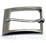 10er Pack G�rtelschnallen 35mm Zinkdruckguss Silber Antik