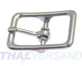 50er Pack Stegschnalle 20mm Zinkdruckguss verchromt Schnalle