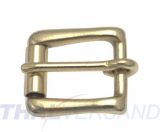 10er Pack Rollschnalle 25mm MESSING / Rollschnallen