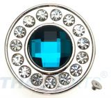 10er Pack Strass Concho Blau rund 35mm Concha Conchos Conchas