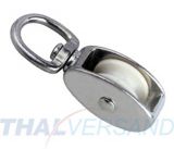 Blockseilrolle mit Wirbel 40mm f. Seil 10mm Seilrolle Umlenkroll