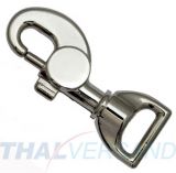 10er Pack Aluminium Karabinerhaken 16 x 62mm hochglanz Alu