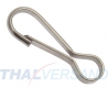 10er Pack Simplexhaken 50mm Edelstahl Rostfrei Simplex Karabiner