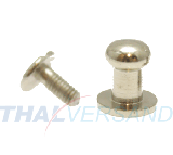 10er Pack Beil Taschenknopf Beiltaschenknopf 9mm Silbern