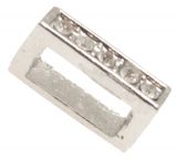 10er Pack Strass Schlaufen 10mm