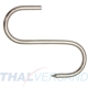 10er Pack S-Haken 80mm Edelstahl Speckhaken Fleischerhaken