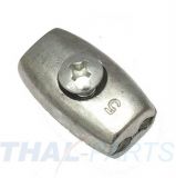 50er Pack Eiform Klemme 4mm - Drahtseilklemme - Seilklemme