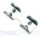 50er Pack Seil Klammer 6mm Metall Klemme f. Hundeleine F�hrleine