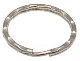 500er Pack Design Schl�sselringe 30mm gewellt vernickelt