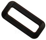 50er Pack Schlaufe eckig 30mm x 7,8mm Kunststoff Schlaufen