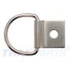 50er Pack D-Ring mit Befestigungs Clip - D-Ring: 25mm