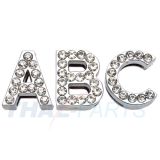 Strassbuchstabe - Z - zum Aufschieben - 21mm - Strass Buchstaben