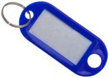 100er Pack Schl�sselschilder Blau Schl�sselanh�nger