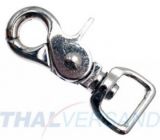 10er Pack Scherenkarabinerhaken 16 x 57mm Gerade �se