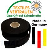 10m Gurtband 50mm Breit ca. 1,6mm stark / Schwarz Polypropylen