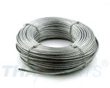 100m Drahtseil 4mm 6x7 Stahlseil Windenseil Seil Draht verzinkt