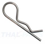 50er Pack Federstecker einfach 5mm Vorstecker Edelstahl Niro