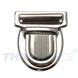 10er Pack Steckschloss 50x44mm #86 Silbern Mappenschloss