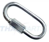 10er Pack Kettennotglied 8,0mm Kettenglied DIN 5299 Schraubglied