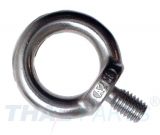 10er Pack Ringschraube M6 Edelstahl Niro DIN580 Ringschrauben