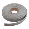 10m Gurtband 20mm Breit ca. 1,6mm stark / Silbergrau Polypropylen