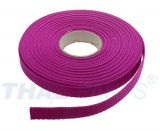 10m Gurtband 15mm Breit ca. 1,6mm stark / Pink Polypropylen