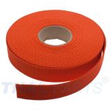 10m Gurtband 25mm Breit ca. 1,6mm stark / Orange Polypropylen