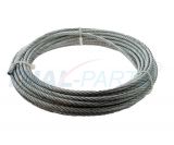 10m Drahtseil 3mm 6x7 Stahlseil Windenseil Seil Draht verzinkt