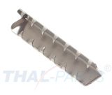 10er Pack Gurtbandende f�r 50mm Gurtband Metall Silbern Endst�ck