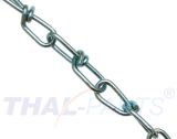 30m Knotenkette K25 - 2,2mm DIN 5686 Knoten Kette verzinkt Lampenkette
