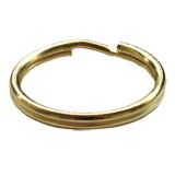 100er Pack Schl�sselringe 26mm Farbe: Gold