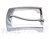 10er Pack G�rtelschnallen 40mm Zinkdruckguss Silber Chrom #471805402