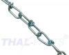 50m Knotenkette K16 - 1,6mm DIN 5686 Knoten Kette verzinkt Lampenkette