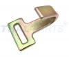 Flachhaken f�r 50mm Gurtband BS 5000 daN 115 x 10mm
