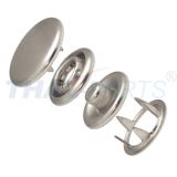 50er Pack Druckkn�pfe 15mm Messing vernickelt rostfrei Druckknopf