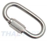 Kettennotglied 5mm Edelstahl Rostfrei Niro V4A Rapidglied Quick Link Kettenglied