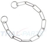 Hunde Halskette langgliedrig 3,0mm x 50cm Kettenhalsband Hundehalskette
