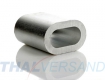10er Pack Aluminium Pressklemmen 10,0mm Alu Pressh�lsen DIN 3093
