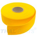 10m Gurtband 40mm Breit ca. 1,6mm stark / gelb Polypropylen