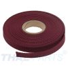 10m Gurtband 15mm Breit ca. 1,6mm stark / bordeauxrot Polypropylen