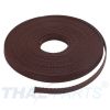 10m Gurtband 10mm Breit ca. 1,6mm stark / braun Polypropylen