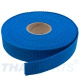 10m Gurtband 30mm Breit ca. 1,6mm stark / blau Polypropylen