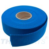 10m Gurtband 40mm Breit ca. 1,6mm stark / blau Polypropylen