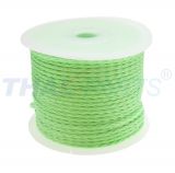 50m PP Universalschnur 3,0mm  / 12 x geflochten gr�n fluoreszierend